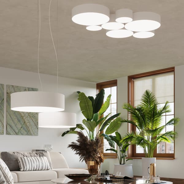 Loftlampe ARENA 45 Hvid Sollux Lighting SL.0126
