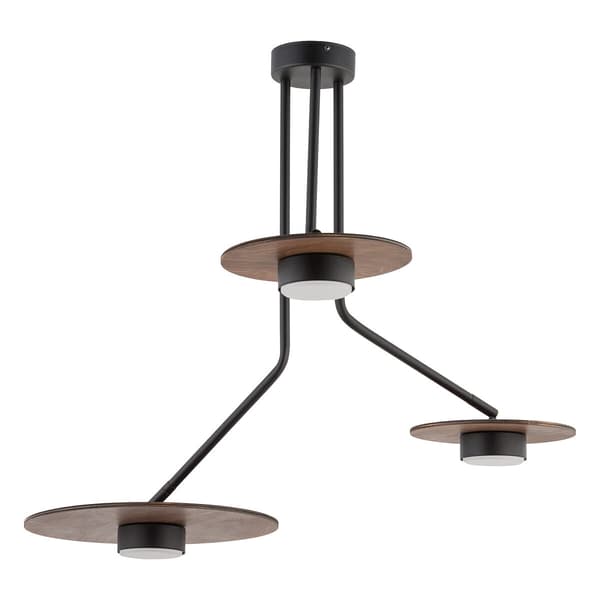 LED loftslampe Nowodvorski DISK sort, stål 7644