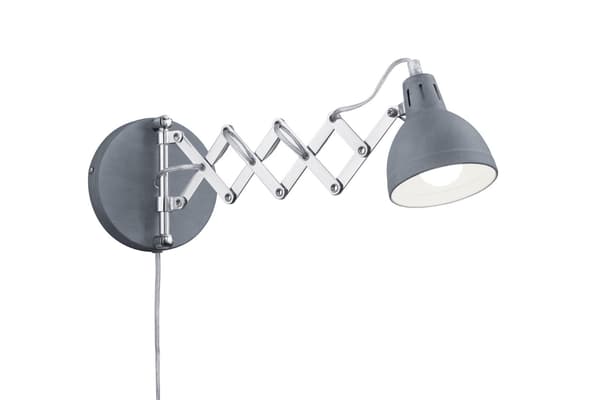 SCISSOR-seinävalaisin harmaa RL R20321078