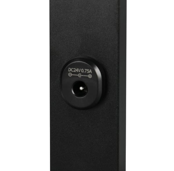 Bordlampe moderne sort justerbar touch timer LED 13.5W SERVO Trio