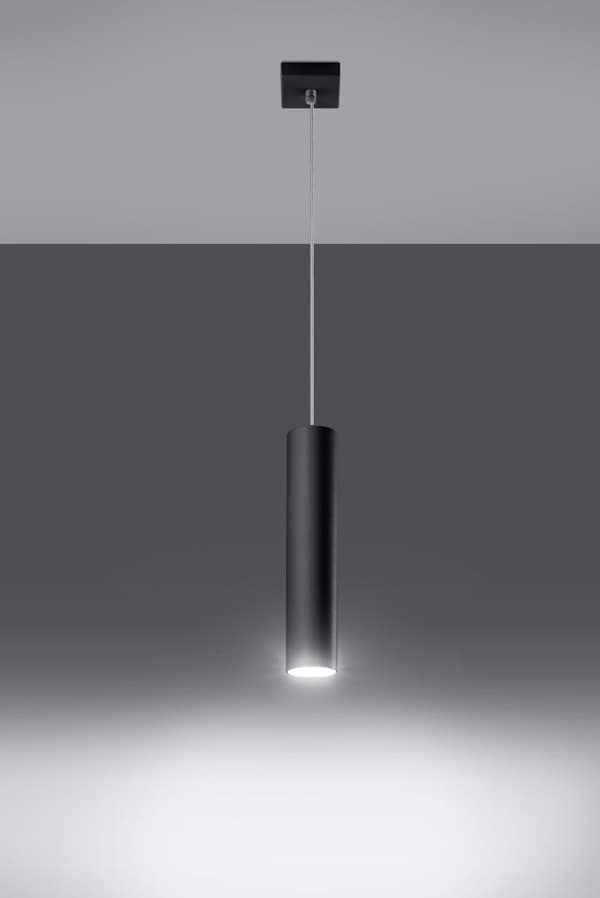 Pendellampe LAGOS 1 Sort Sollux Lighting SL.0327