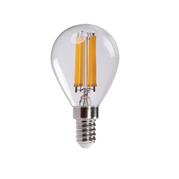 LED-lamppu 3.8W XLEDEX G45E14 filamenttipolttimo lämmin valkoinen Kanlux