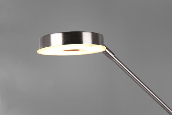 LED gulvlampe BARRIE sølv Trio 424210307