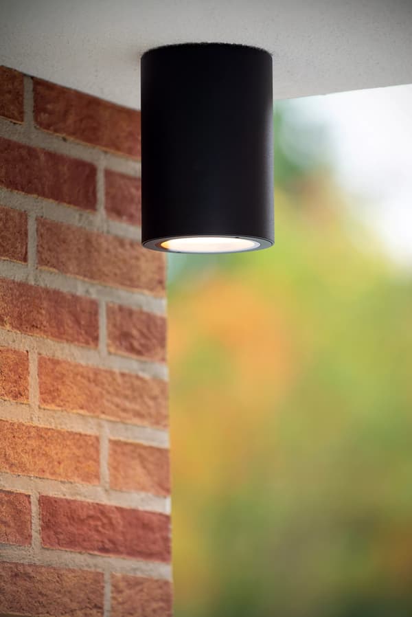 Utomhus takspotlight IP54 E27 40W VOLANTIS Lucide