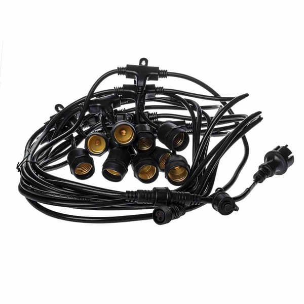 Eko-light LED-puutarhavalosarja 15m EKO6932 musta