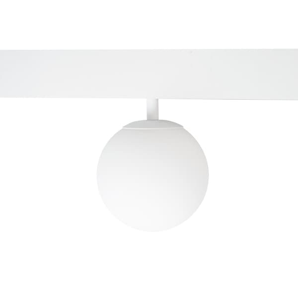 Magnetisk lampe hvid mælkekugle ZIGBEE system 5.4W 334lm 2700/5000K Maxlight