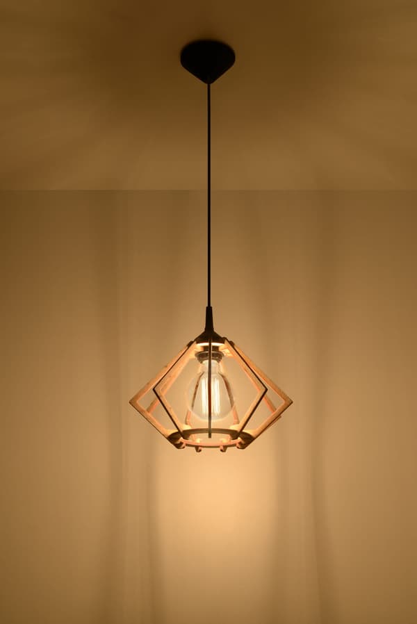 Riippuvalaisin POMPELMO Luonnonpuu Sollux Lighting SL.0393