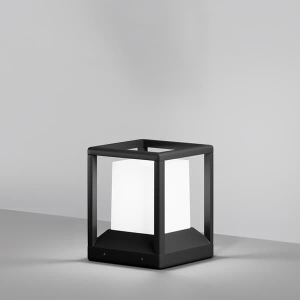 Udendørs standerlampe 21 cm grafit E27 15W Trim Maytoni