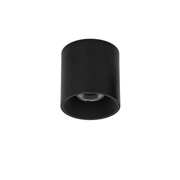 Moderne sort 3000K rund LED 15W loftspot Altisma Italux