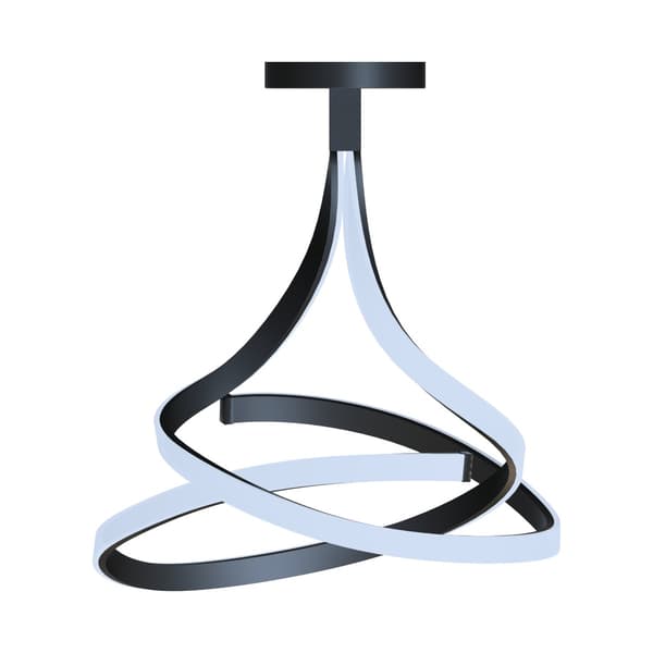 Loftlampe sort LED VISO LED 45W Zuma Line MX9932-2-3BD