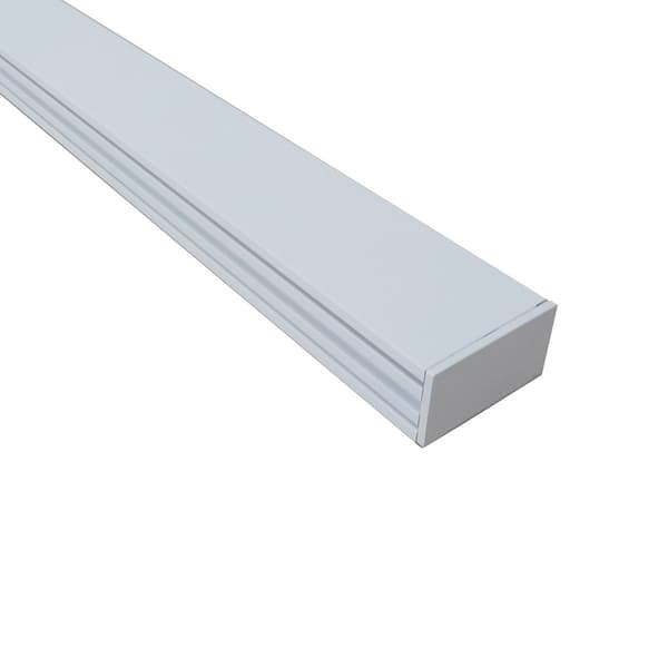 Moderne hvid lineær pendel/loftlampe 120 cm variabel farve LED 47W CALI Light Prestige