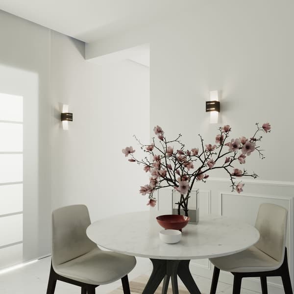 Væglampe LORETO Sort Sollux Lighting SL.0201