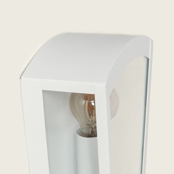 Utomhusvägglampa Vit IP44 Abruzzo Paolo E27