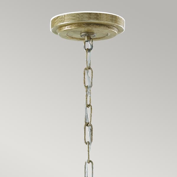 Hänglampa glaskula Argento 3xE14 40W Feiss