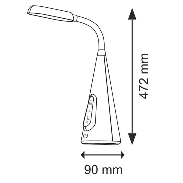 LED-pöytävalaisin MULTI 311252 Polux