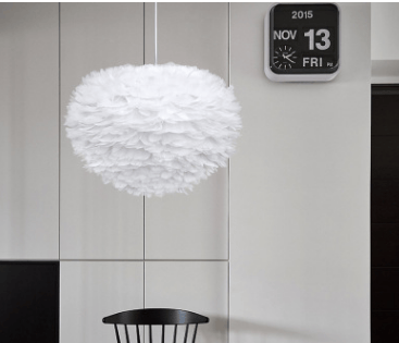 Abigali Feather 45 cm pendellampe