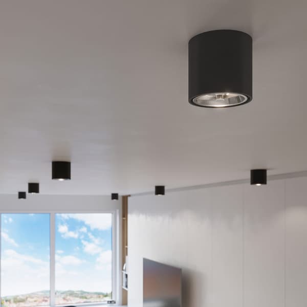 Spot TIUBE musta Sollux Lighting SL.0697