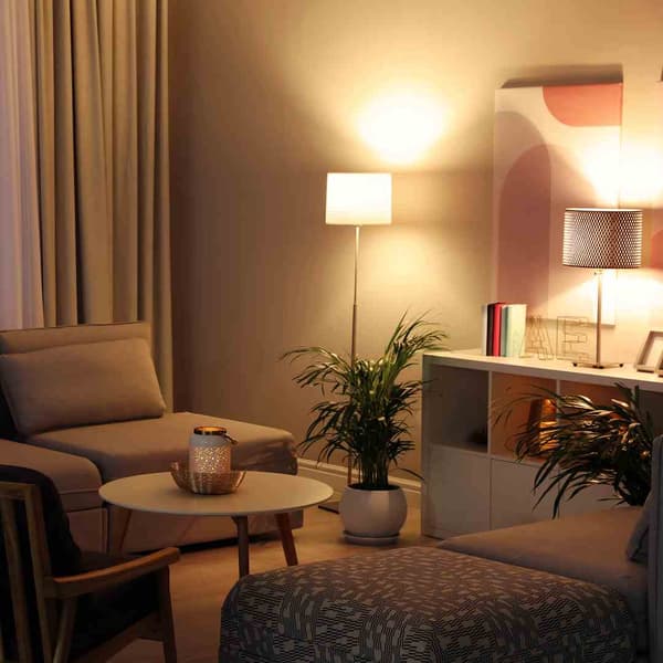 LED-pære 6W E27 varm 3000K Eko-light EK8047 hvid