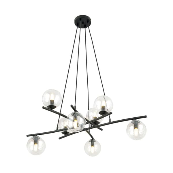 Pendel lysekrone ESSA 8 TRANSPARENT Emibig 1202/8