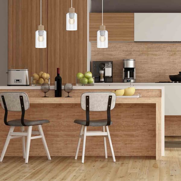 Milagro MADERA MLP8554 hvid pendel lysekrone