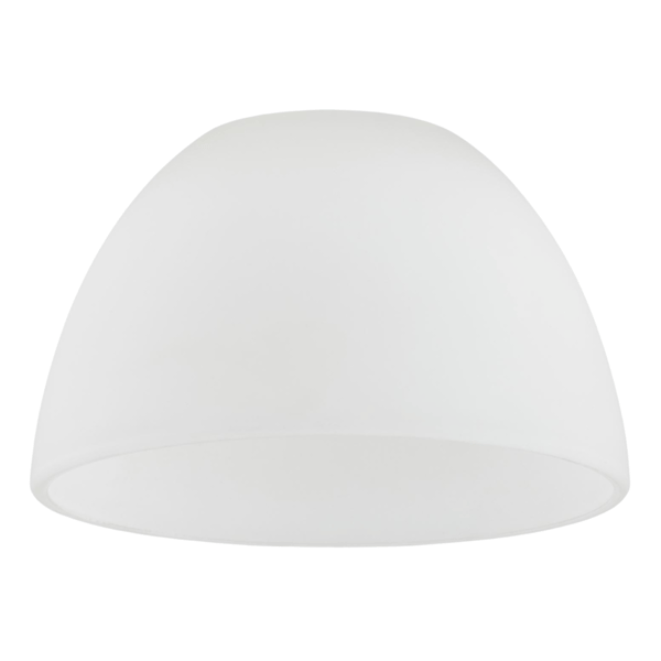 Lampskärm i vitt målat glas E27 CZAREK Alfa