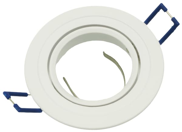 Rörlig takspotlight matt vit GU10 rund ID-1027 Idealed