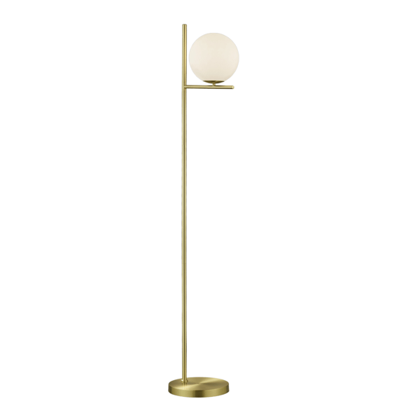 PURE gulvlampe guld Trio 402000108