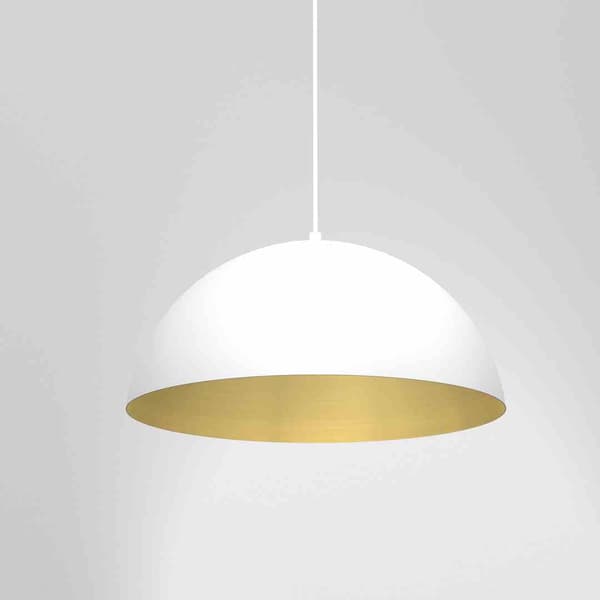 Pendellampe lysekrone Milagro BETA MLP7897 hvid / guld