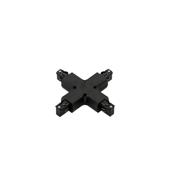Italux sort stik IP20 230V TR-PLUS-JOINT-BL