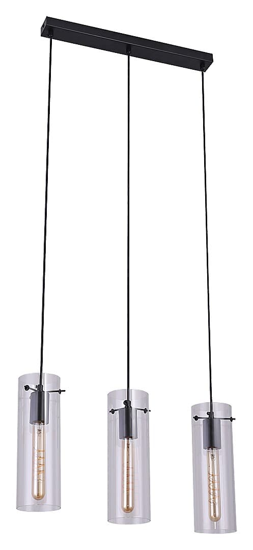 Riippuvalaisin E27 3x40W musta 5259 Acantha Rabalux