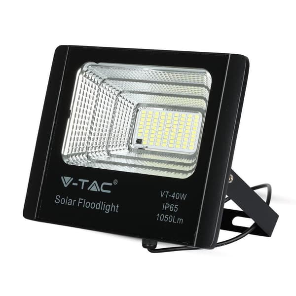 V-TAC Solar LED Halogen Spotlight 16W IP65 Cold 1050lm