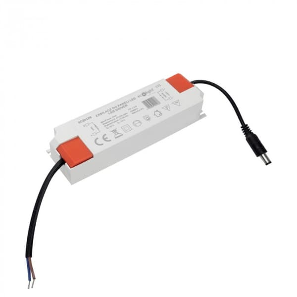 Rektangulär LED-panel 59.5x29.5 cm LED 24W Ytmonterad EC20120 Ecolight