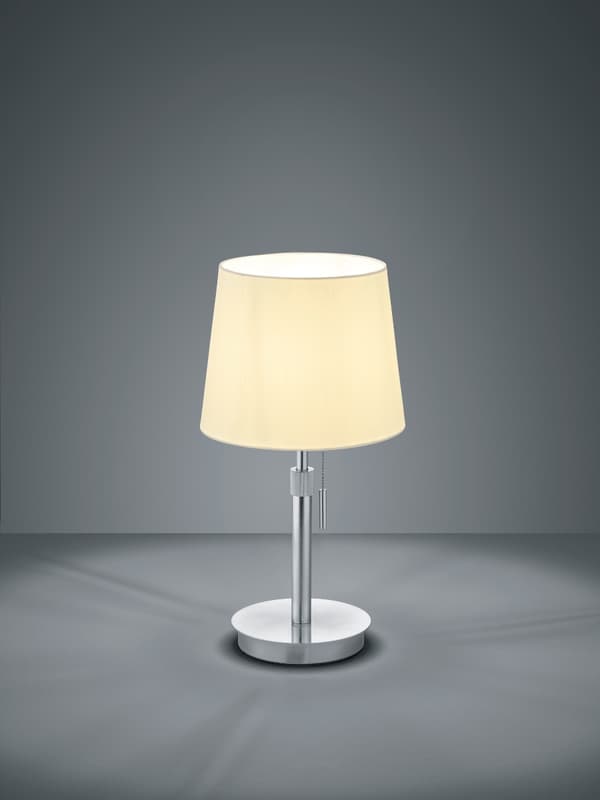 Bordlampe LYON sølv Trio 509100107