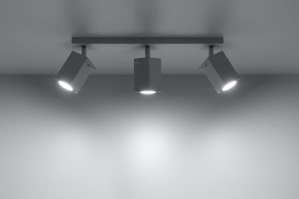Loftlampe MERIDA 3 Hvid Sollux Lighting SL.0097