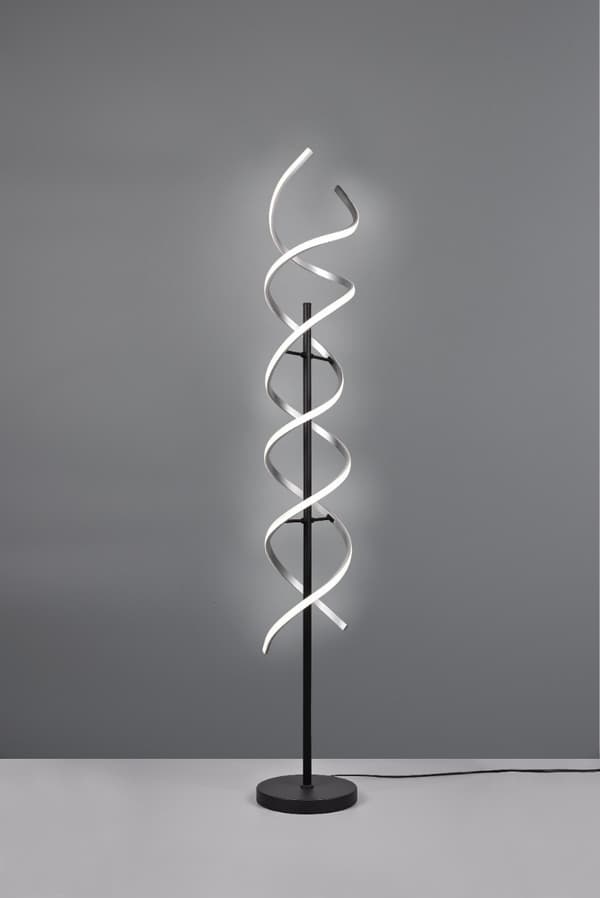 LED-golvlampa SEQUENCE silver Trio 441810205