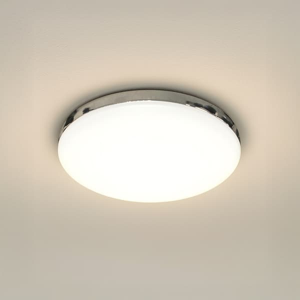 Moderne krom loftsplafond rund Ø26cm LED 10W neutral farve MAYA Milagro