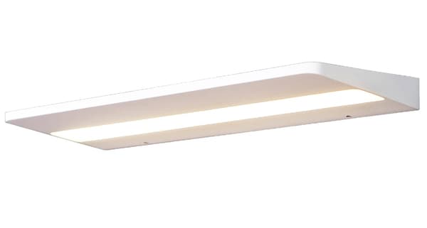 Vägglampa modern vit rektangulär SHELF LED 10W W0213 Maxlight
