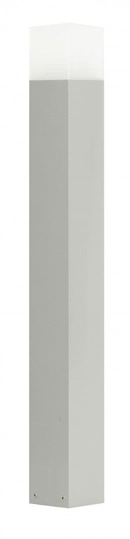 83 cm 1xE27 sølv IP44 SU-MA Cube CB-830 AL lysstolpe