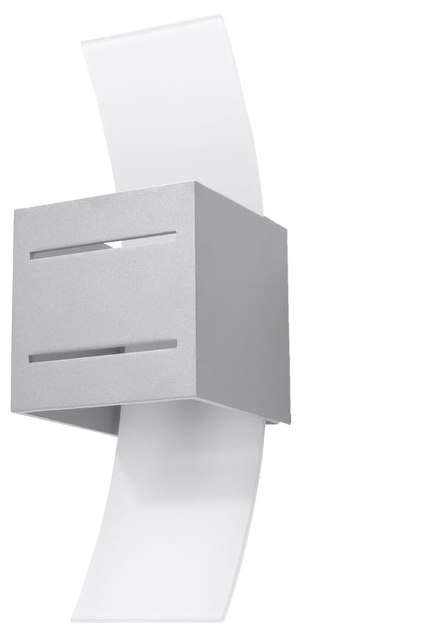 Seinävalaisin LORETO Harmaa Sollux Lighting SL.0202