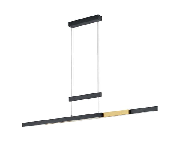 LED pendellampe TRAJAN sort Trio 375310502