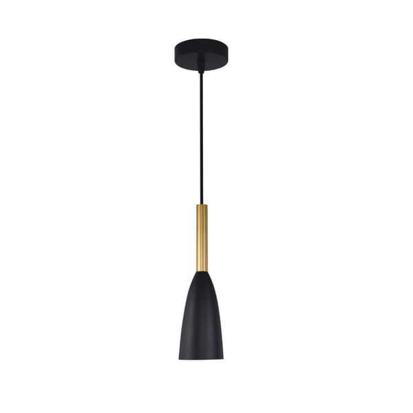 Solin pendel 1xE27 sort/guld LP-181/1P BK/GD Light Prestige