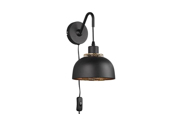 Seinävalaisin PUNCH musta RL R20811732