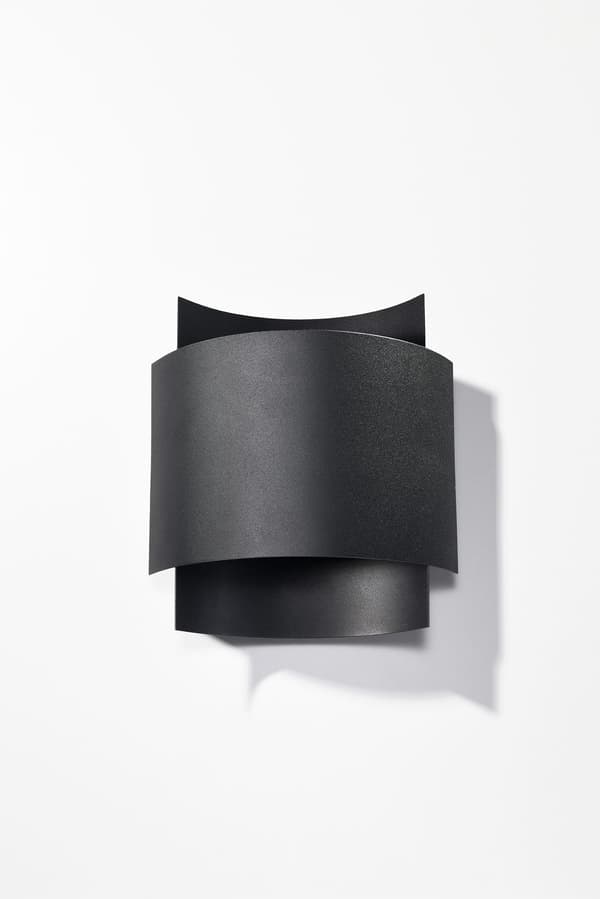 Væglampe IMPACT sort Sollux Lighting SL.0858