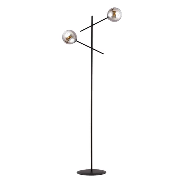 Emibig gulvlampe 2xE14 40W LINEAR LP2 SORT/GRAFIT 1167/LP2
