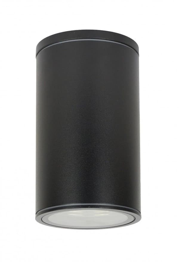 Udendørs loftspot 11 cm diameter 1xE27 sort IP54 SU-MA 7003 BL