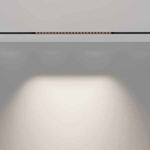 Sort lineær LED-skinnespot 24W POINTS Maytoni Technical