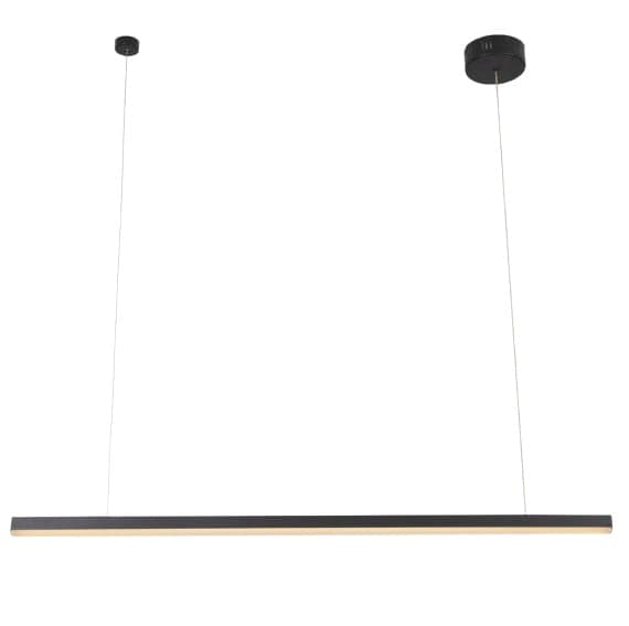 Pendellampe moderne sort dæmpbar TRIO LED 12W P0310D Maxlight