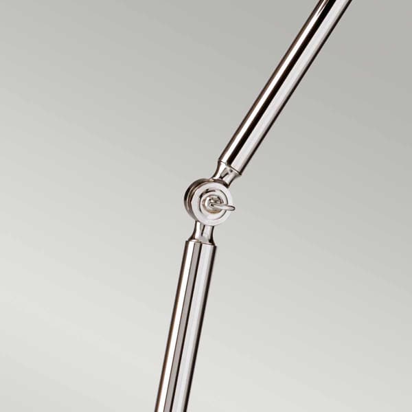 Gulvlampe poleret nikkel Provence Elstead