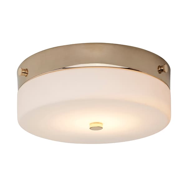 Loftlampe 1xGX53 29 cm poleret guld og glas Tamar Elstead