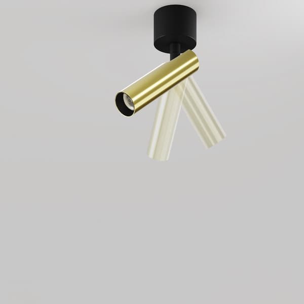 Moderne sort rund rør LED 6W FOCUS T Maytoni Technical loftspot
